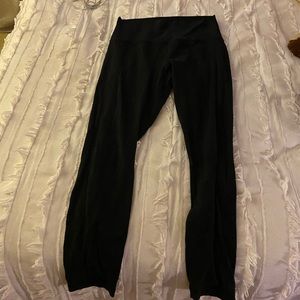 Very used black align lulu lemon leggings